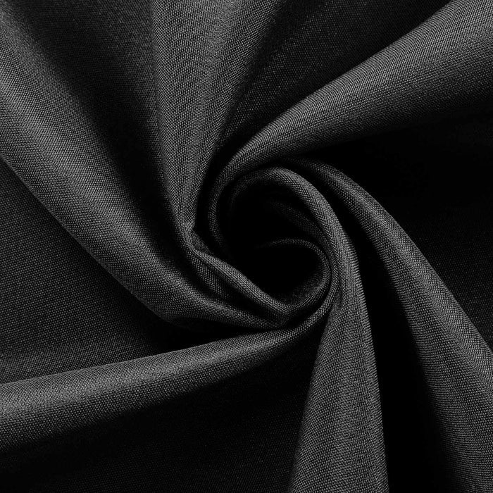 Black fabric texture in a spiral pattern for design projects. #whtbkgd