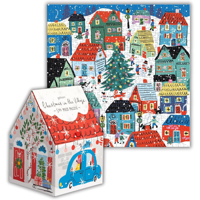 500 Piece Puzzle | Christmas In The Village