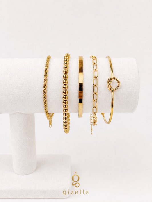 5pc Bracelet Set (Gizelle)