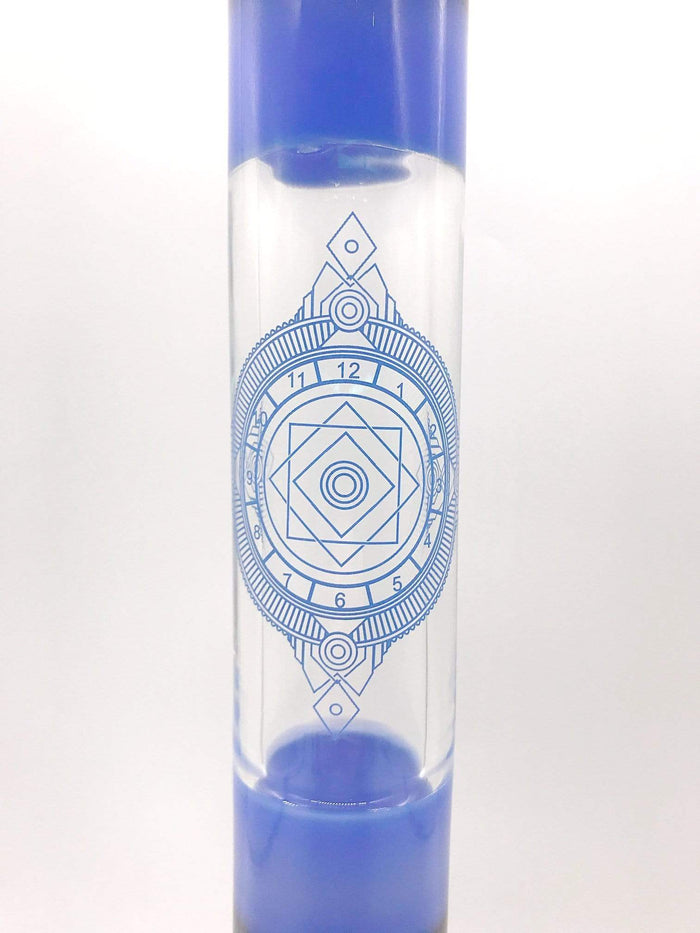 Smoke Station Water Pipe 9mm Thick Base Two-Tone Zodiac Chart American  Water Pipe
