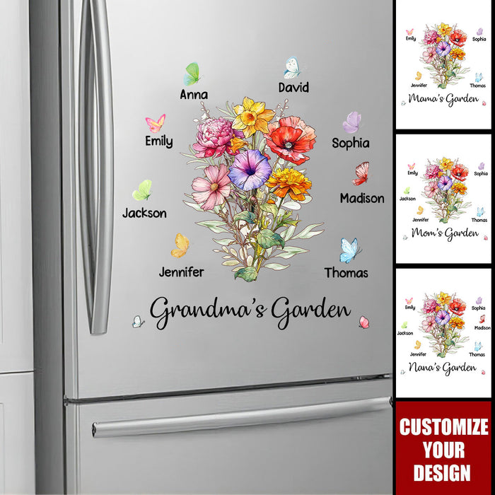 A Garden Made Of Love - Personalized Decal Sticker