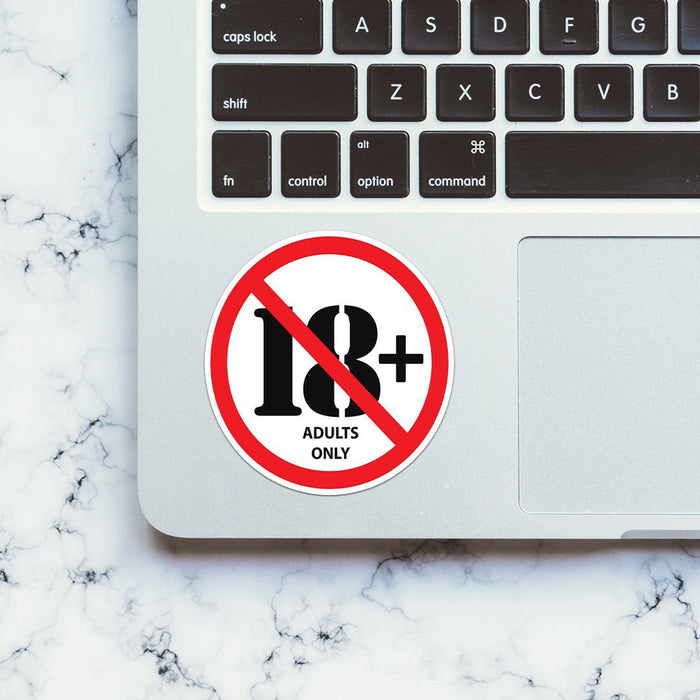 Adults Only Sticker - Stickers | STICK IT UP