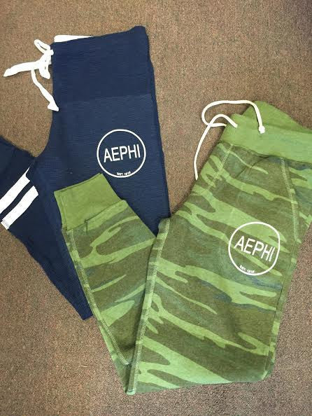 Aephi Waffle Jogger or Camo  with Circle Logo