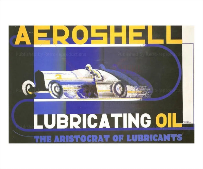 Aeroshell, Shell Oil, 1932 - VINTAGEARTREPRINTS.COM