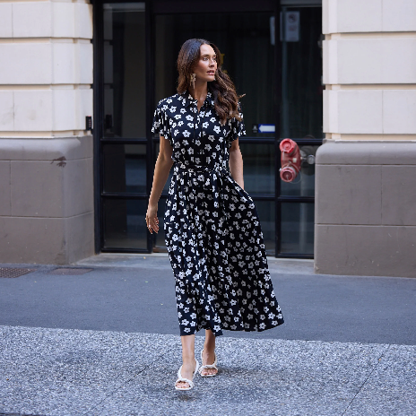 Alice Dress Ditsy Daisy (Brave + True)