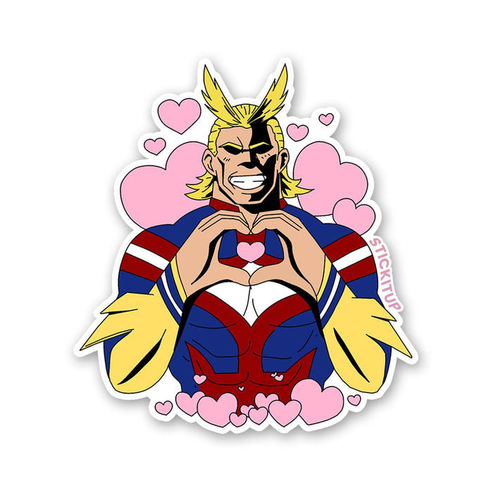 All Might Love Sticker - Stickers | STICK IT UP