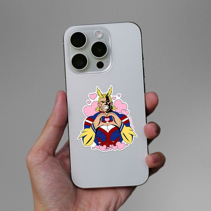 All Might Love Sticker - Stickers | STICK IT UP