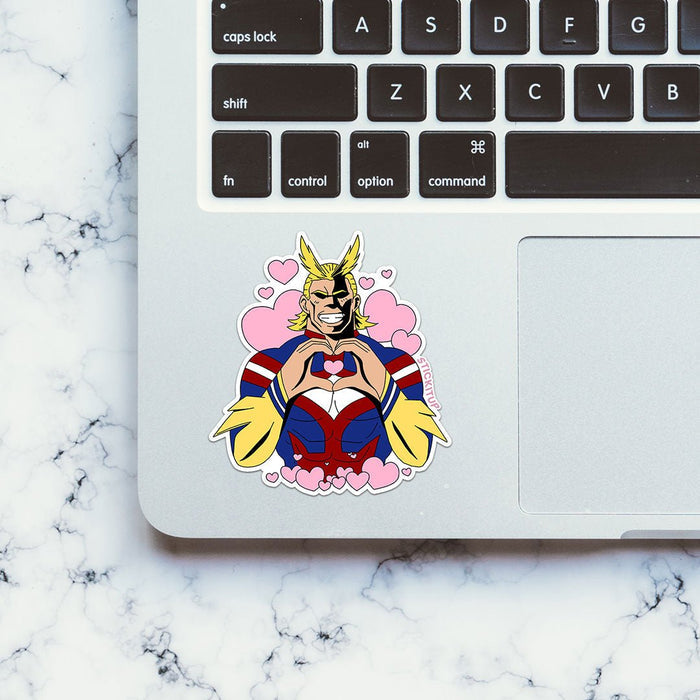 All Might Love Sticker - Stickers | STICK IT UP