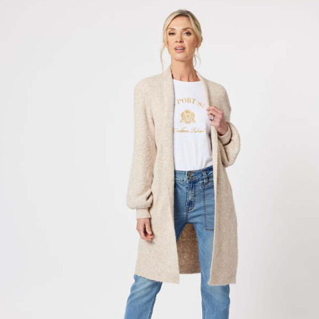 Allison Beige Cardigan (Gordon Smith)