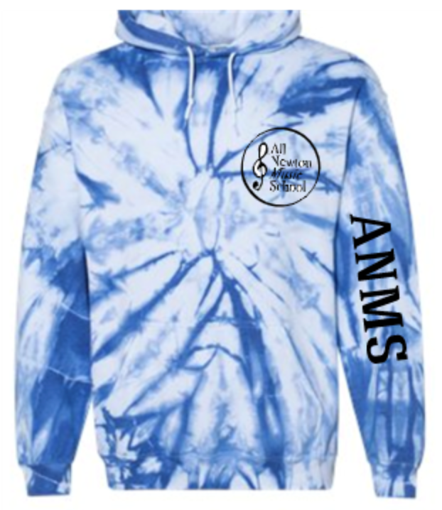 ANMS Tie Dye Hooded Sweatshirt