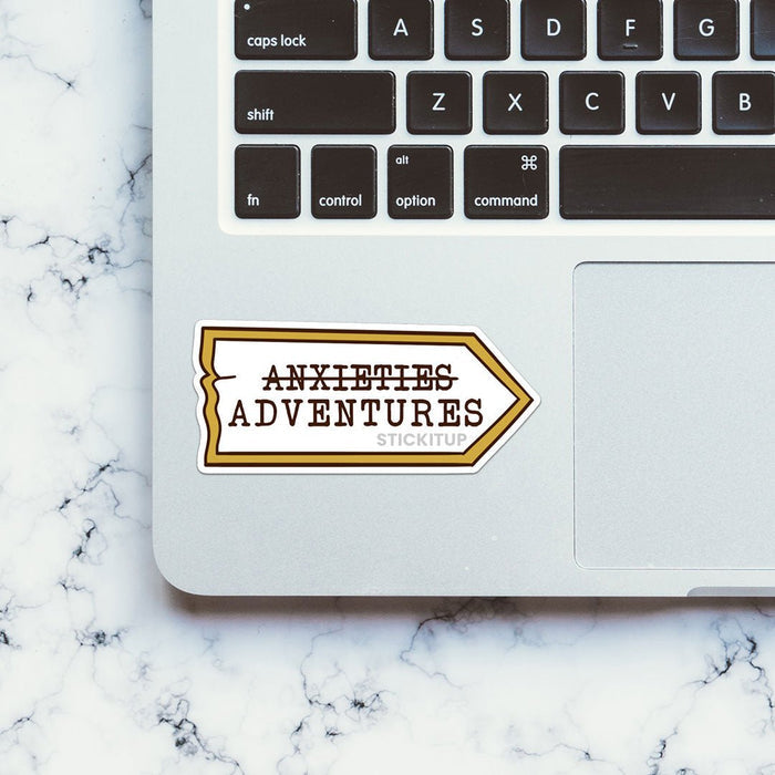 Anxieties Adventures Sticker - Stickers | STICK IT UP