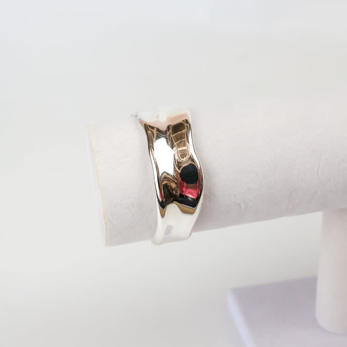 Asymmetrical Bracelet Silver (Gizelle)