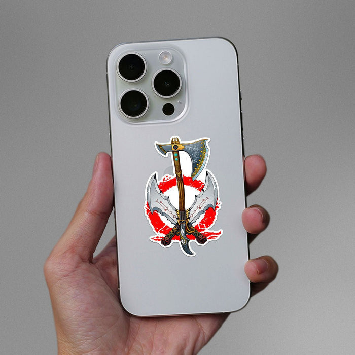 Axe Warrior Art Sticker - Stickers | STICK IT UP