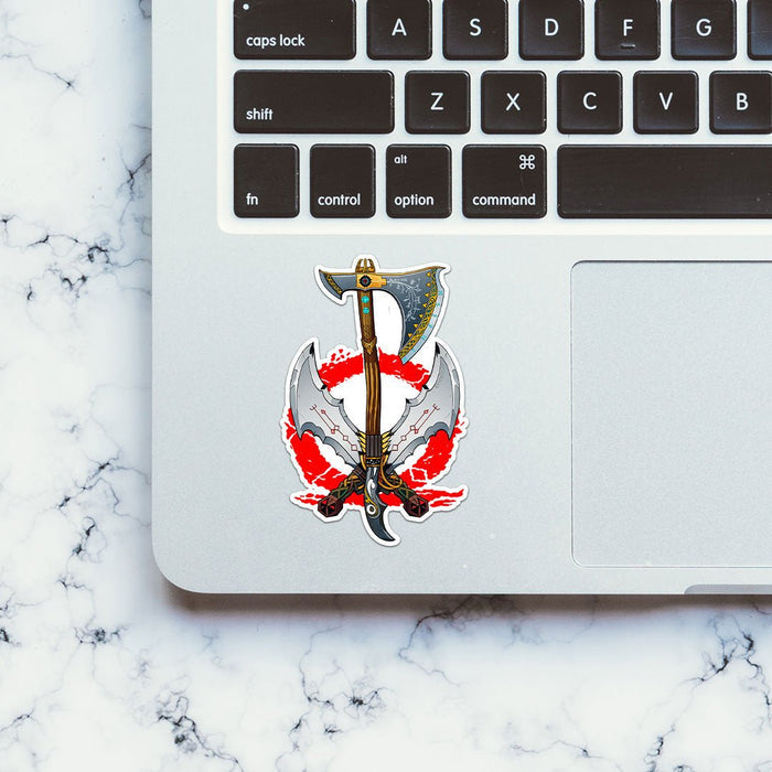 Axe Warrior Art Sticker - Stickers | STICK IT UP