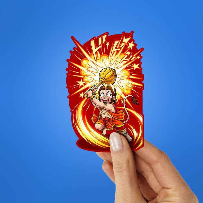 Ball Hanuman Art Sticker - Stickers | STICK IT UP