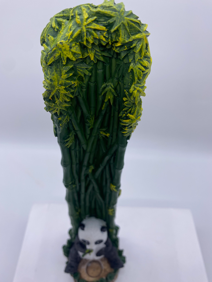 Bamboo Panda Incense Holder