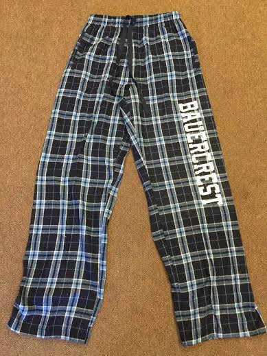 Bauercrest Valentines Day Flannel Pants Special (Vertical Logo)