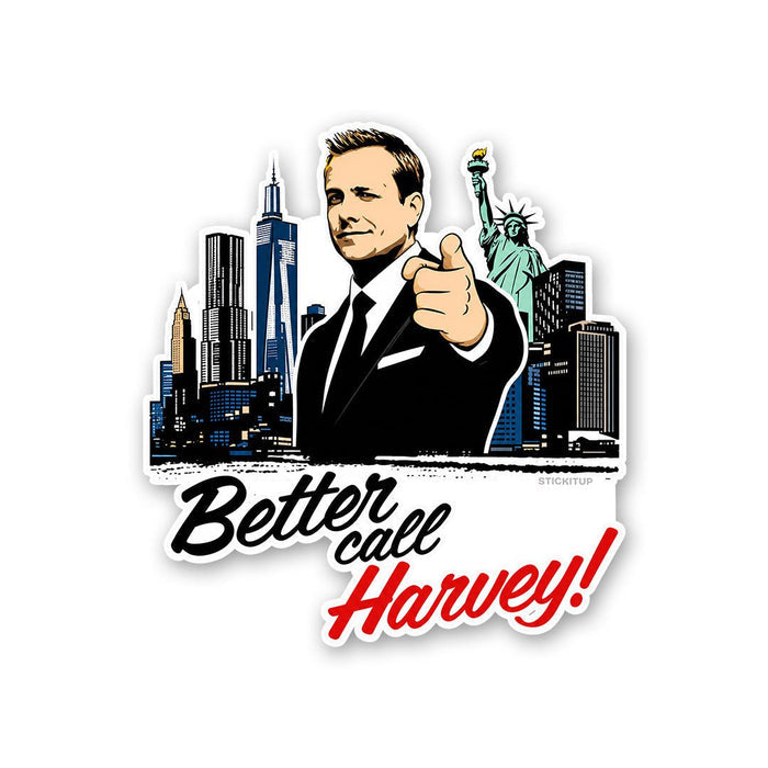 Better Call Harvey Sticker - Stickers | STICK IT UP