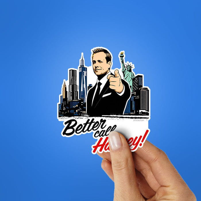 Better Call Harvey Sticker - Stickers | STICK IT UP
