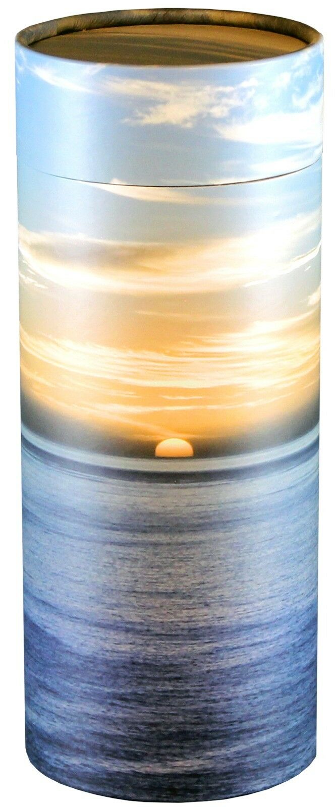 Biodegradable Ash Scattering Tube Funeral Cremation Urn - 240 cubic inches