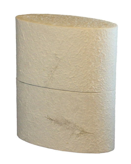 Biodegradable, Eco-Friendly Adult Reflect Earthurn Blue Silk Funeral Cremation Urn, 210 Cubic Inches