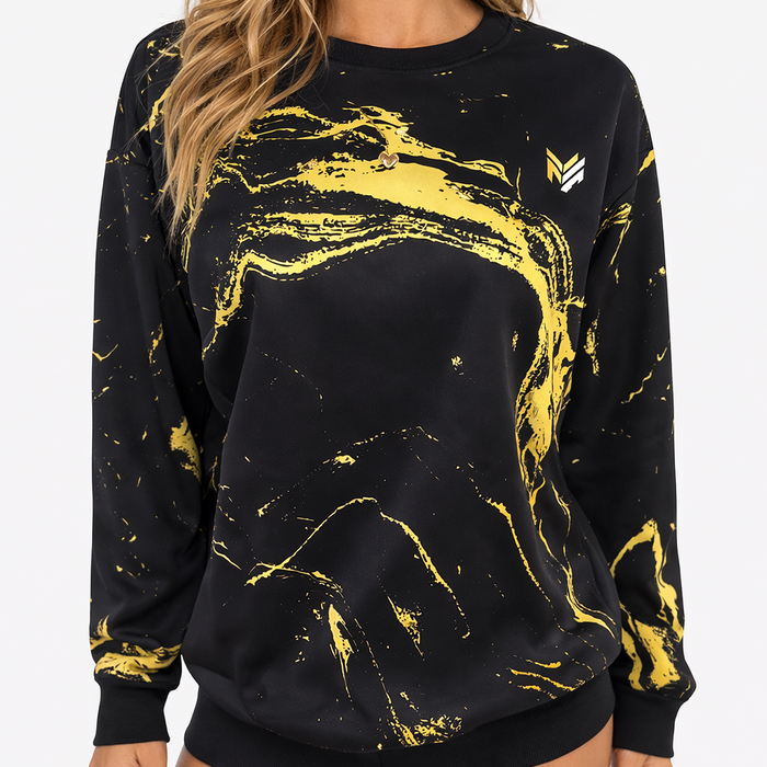 Black & Gold Sweater (Must Be Nice)