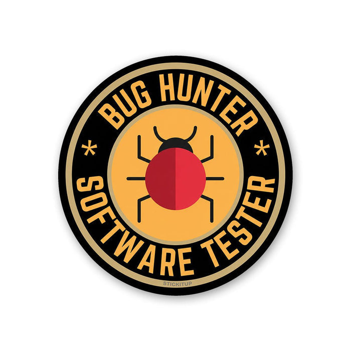 Bug Hunter Software Tester Sticker - Stickers | STICK IT UP
