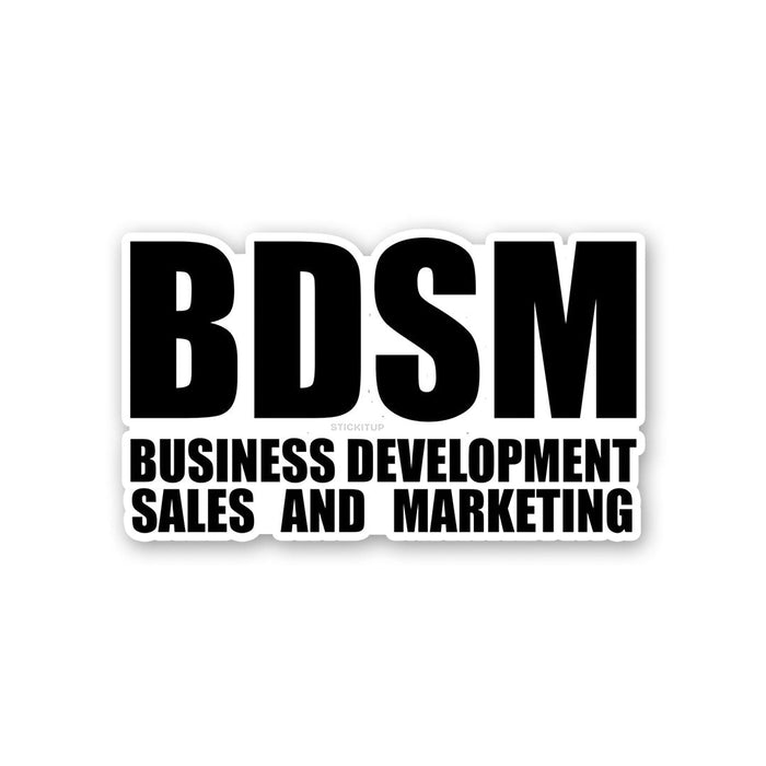 Business Dev Sales And Marketing Sticker - Stickers | STICK IT UP