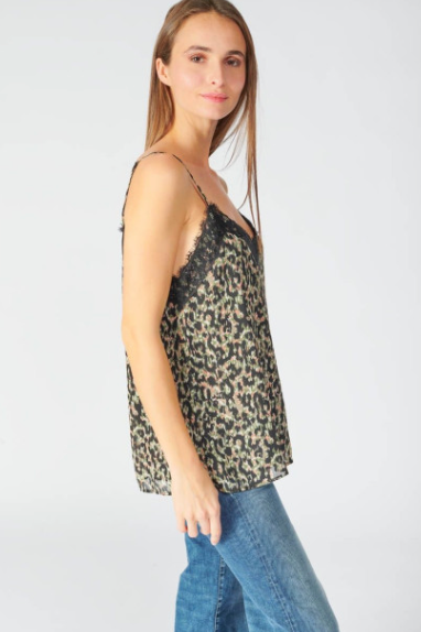 Camisole Green Leo (Le Temp Des Cerises)