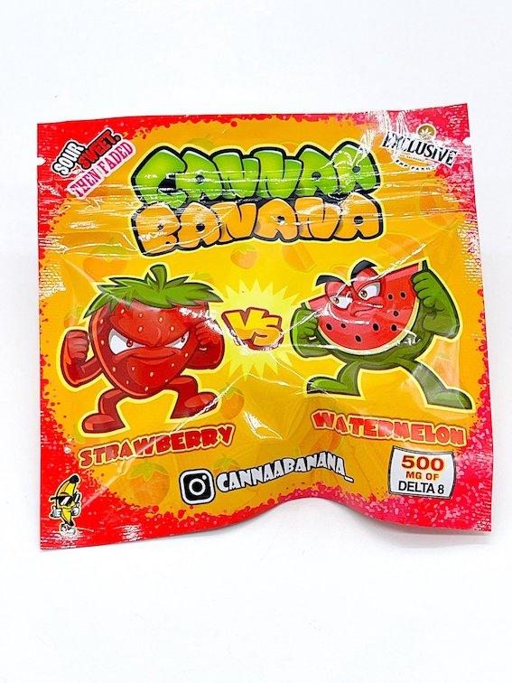 Cannaa Banana Delta 8 Gummy Edibles