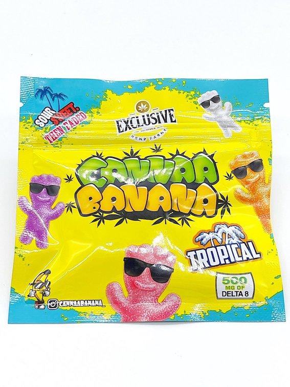 Cannaa Banana Delta 8 Gummy Edibles
