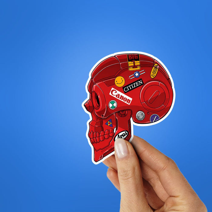 Canon Skull Art Sticker - Stickers | STICK IT UP