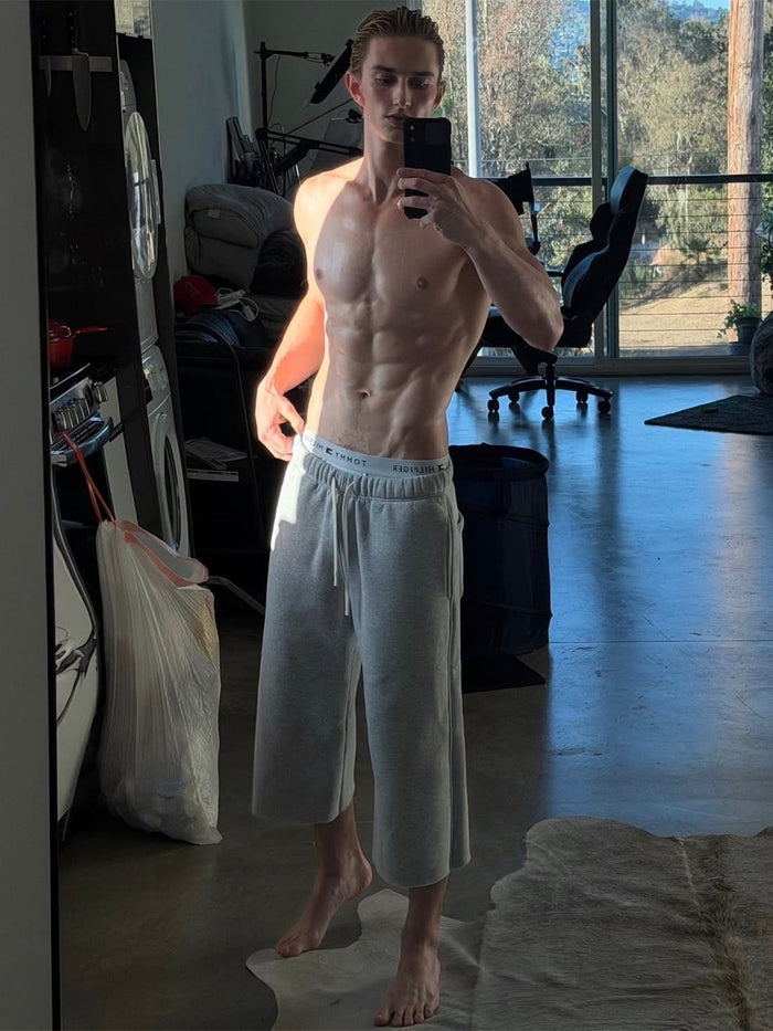 ONE DNA Men's Core Capri Sweatpants Heather Gray