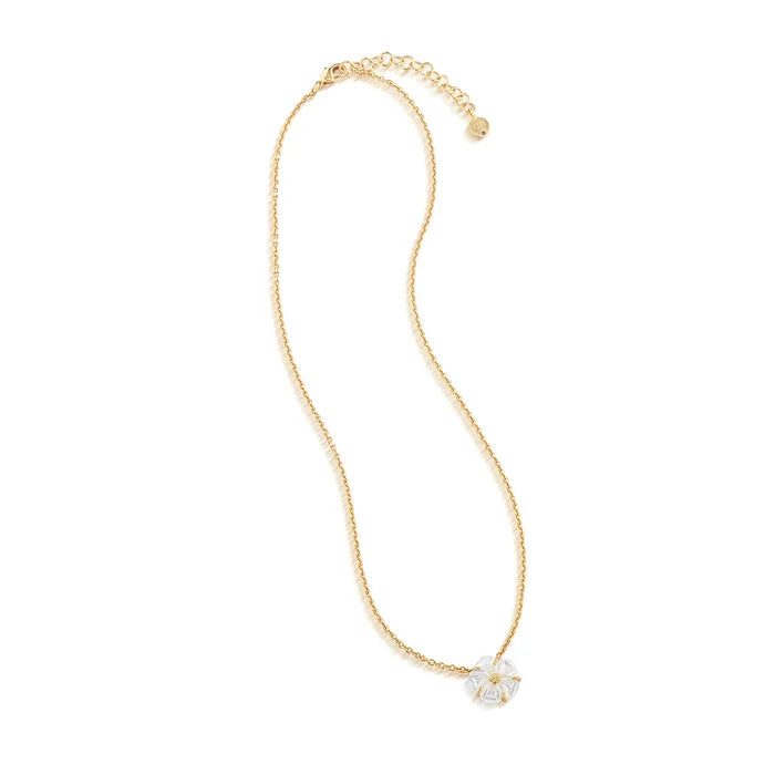 Capucine de Wulf - Necklace - Mermaid Garden Petite Station 16" - Mother of Pearl - Findlay Rowe Designs