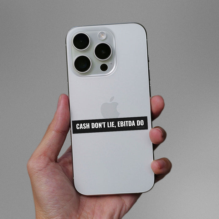Cash Don't Lie Sticker - Stickers | STICK IT UP