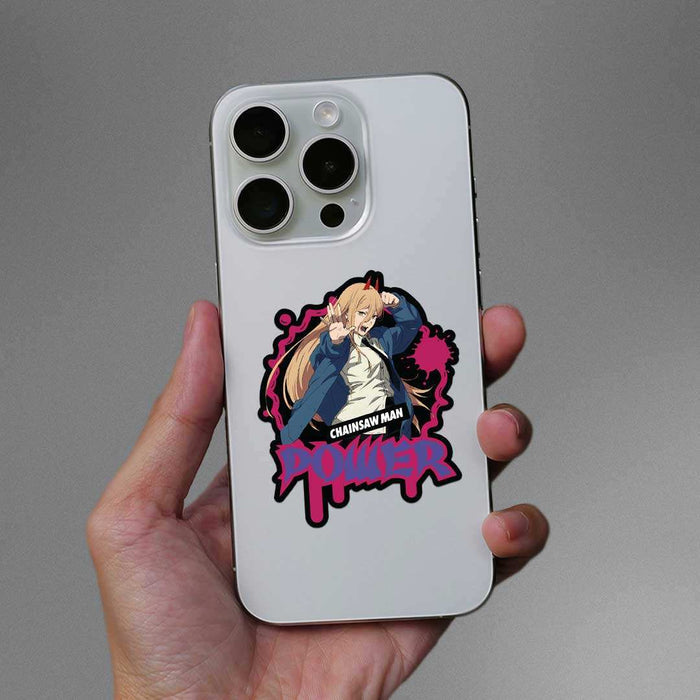 Chainsaw Man Power Sticker - Stickers | STICK IT UP