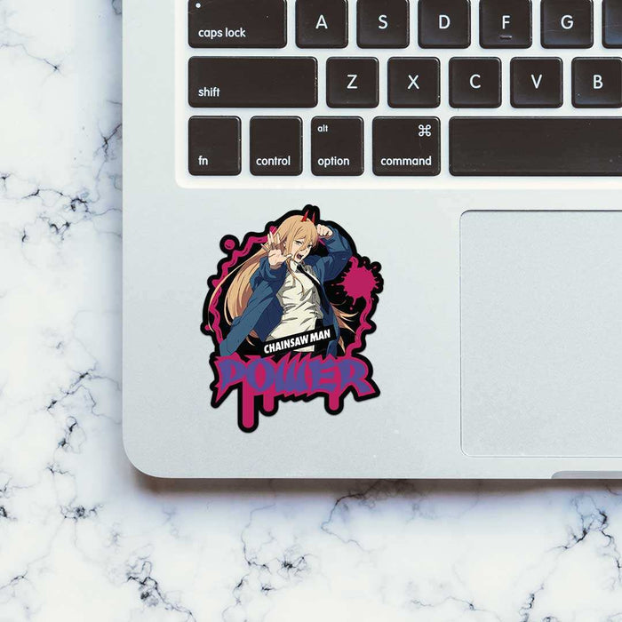 Chainsaw Man Power Sticker - Stickers | STICK IT UP