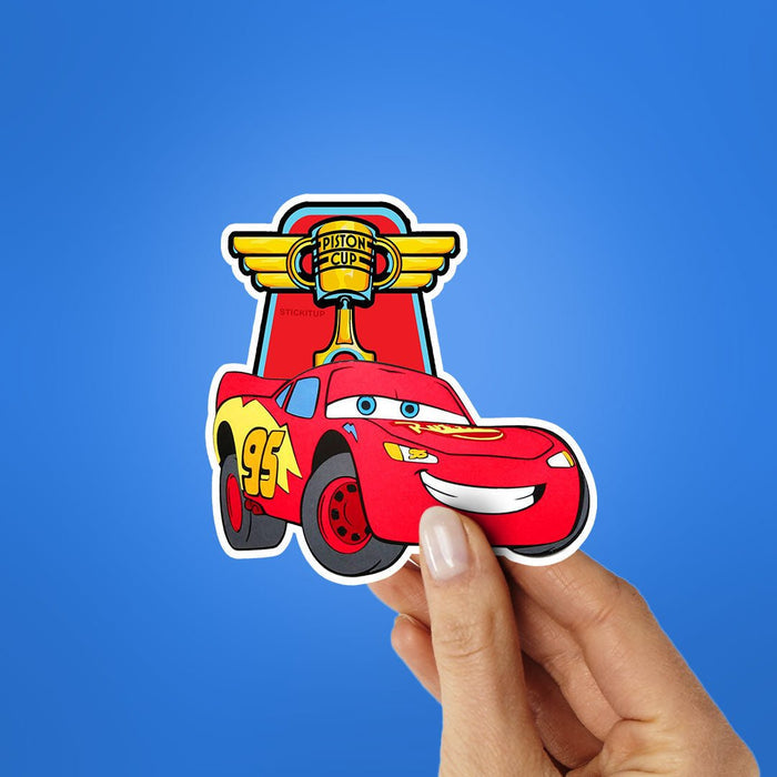 Champion Piston Trophy Sticker - Stickers | STICK IT UP