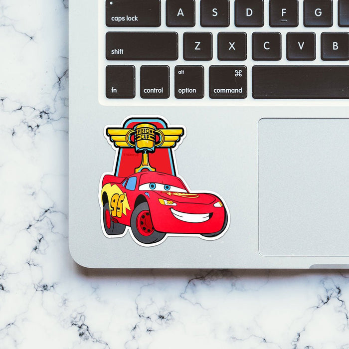 Champion Piston Trophy Sticker - Stickers | STICK IT UP
