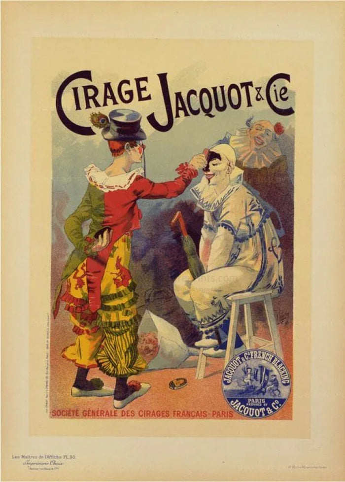 Cirage Jacquot & Cie - Les Maitres de l'Affiche - Reproductions - VINTAGEARTREPRINTS.COM