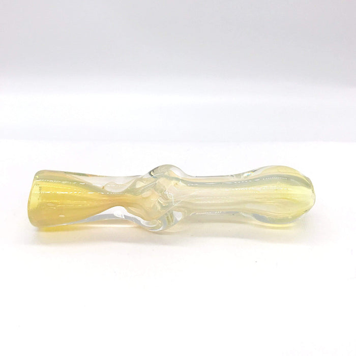 Smoke Station Hand Pipe Clear Clear twisted chillum hand pipe