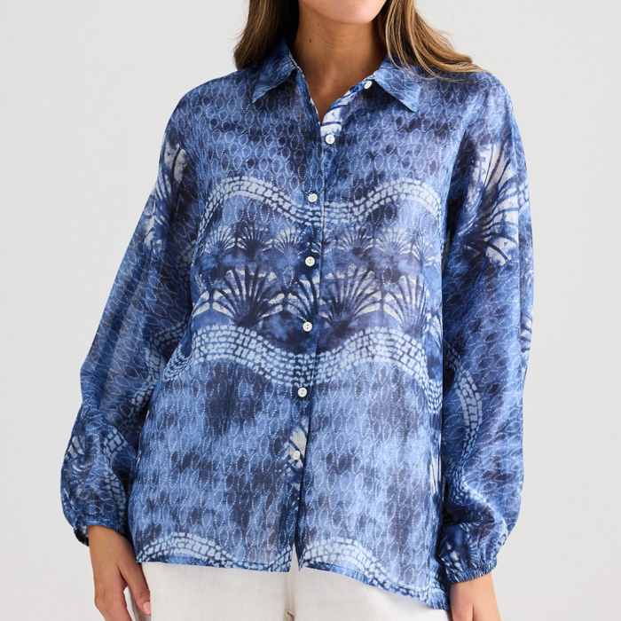 Cliffside Shirt Ocean Calm (Holiday)