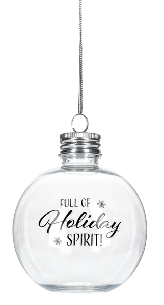 Cocktail Ornament with Recipe in Dump