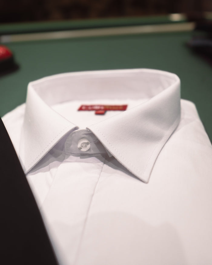 Colin Ross Plain White Regular Fit Shirt