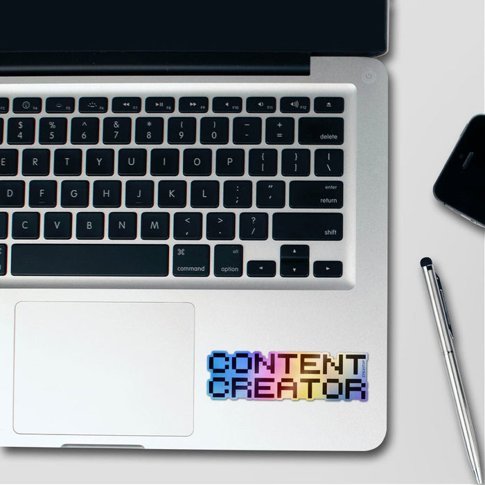 Content Creator Holographic Stickers - Holographic stickers | STICK IT UP