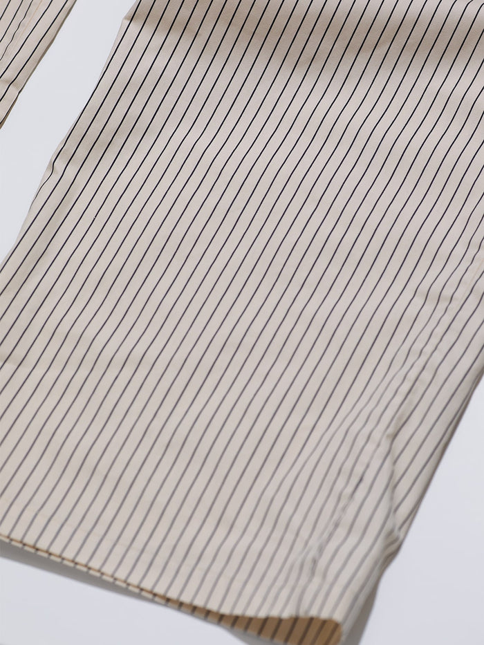 Cotton Lounge Lounge Pants in Khaki & Black Pinstripe