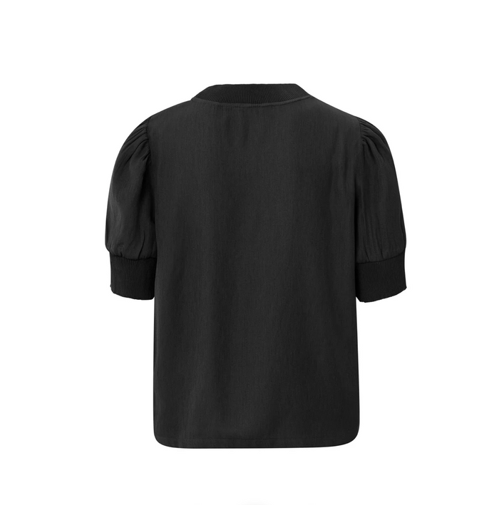 Crewneck Puff Sleeve Top (Yaya)