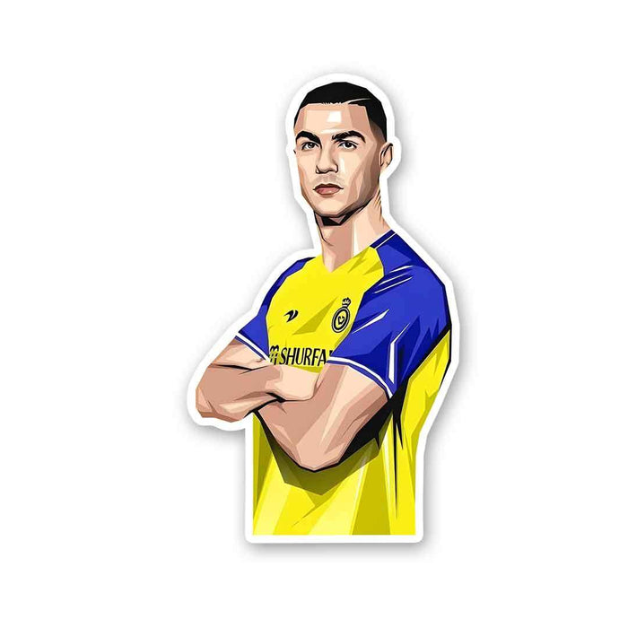 Cristiano Ronaldo Al Nassr Sticker - Stickers | STICK IT UP