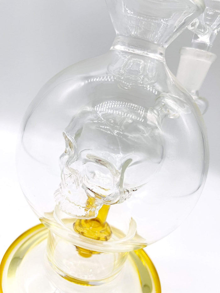 Smoke Station Water Pipe Crystal Skull Water Pipe