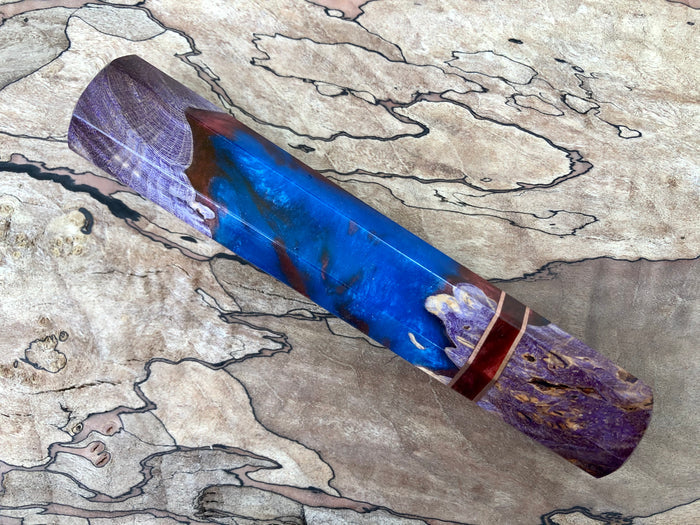 Custom Japanese Knife handle (wa handle) - Maple hybrid